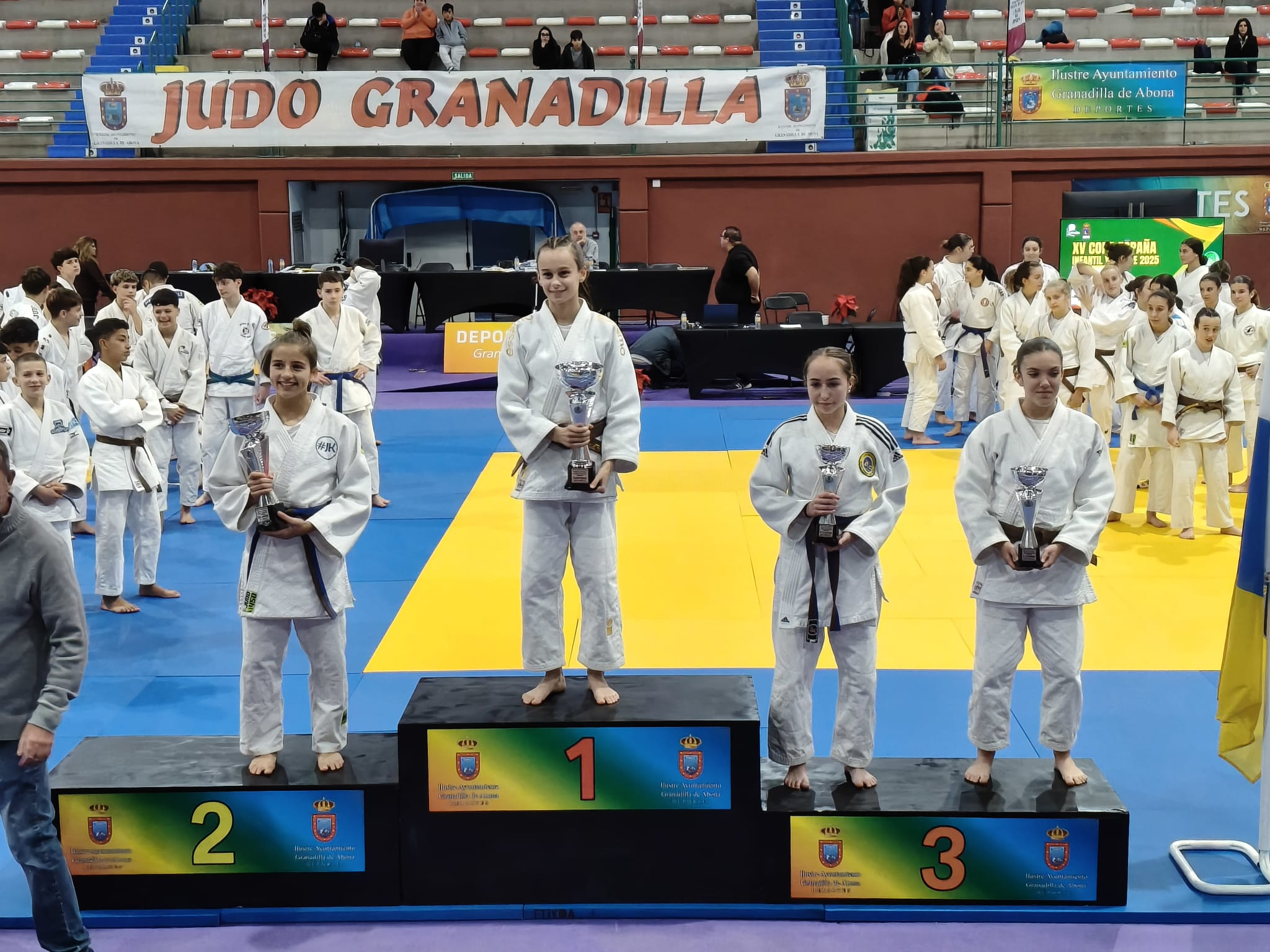 2 MEDALLAS EN LA COPA ESPA&Ntilde;A INFANTIL Y CADETE TENERIFE 13-12-25. RESULTADOS